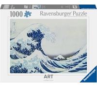 Ravensburger - Puzzle The Great Wave Off Kanagawa, 1000 Pezzi, Puzzle Arte per Adulti e Ragazzi, Quadri Famosi da Esporre, Idea Regalo per Lei o Lui, 70x50 cm