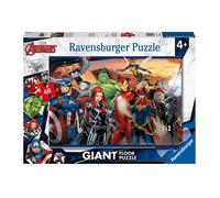 Ravensburger Puzzle Avengers Collezione Giant Pavimento 60 Pezzi Giganti, 70x50 cm