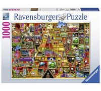 Ravensburger - Puzzle Awesome Alphabet A, Collezione Colin Thompson, 1000 Pezzi, Idea regalo, per Lei o Lui, Puzzle Adulti