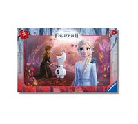 Ravensburger - Puzzle Bambini 3 Anni | Frozen Bambina 3 Anni | Puzzle 15 Pezzi Bambini Frame Puzzle 25x14,50cm | Giochi Bambini 3 Anni | Regalo Bambina 3 Anni E Bambino | Giochi Frozen