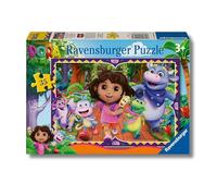 Ravensburger - Puzzle Bambini 4 Anni 35 Pezzi, Dora l'Esploratrice - Puzzle 4 Anni, Collezione Dora, Giochi Educativi e Divertenti, Idee Regalo