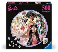 Ravensburger - Puzzle Barbie, Puzzle 500 pezzi circle, Puzzle Adulti e Bambini 1