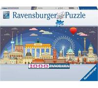 Ravensburger - puzzle berlino di notte, 1000 pezzi, puzzle adulti