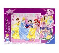 Ravensburger Puzzle Biancaneve 092772 Disney Principesse 3 x 49 Parti 17,8