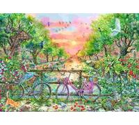 Ravensburger Puzzle 12001089- Verträumte Fahrräder in Amsterdam - 1000 Teile Puz