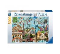 Ravensburger - Puzzle Big City Collage 5000 PZ