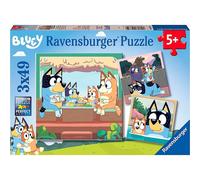 Ravensburger RVB05685 3 Puzzle da 49 Pezzi - Bluey