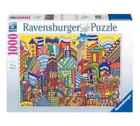 Ravensburger - Puzzle Boston 2189 by Jack Ottanio WJPC, 1000 Pezzi, Puzzle Adulti e Ragazzi, Idea Regalo per Lei o Lui, 70x50 cm