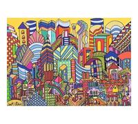 Ravensburger - Puzzle Boston 2189 by Jack Ottanio WJPC, 1000 Pezzi, Puzzle Adulti e Ragazzi, Idea Regalo per Lei o Lui, 70x50 cm