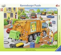 Ravensburger Puzzle Camion dei rifiuti 35 pezzi
