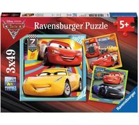 RAVENSBURGER 3 PUZZLE 49 PEZZI - CARS 3
