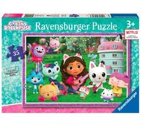 Ravensburger - Puzzle Casa delle bambole Gabby 35 dielikov - 1-39 Pezzi