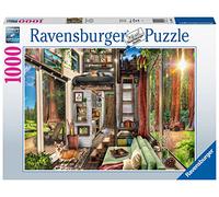 Ravensburger - Puzzle Casetta tra le sequoie, 1000 Pezzi, Idea regalo, per Lei o Lui, Puzzle Adulti