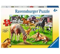 Ravensburger - Puzzle Cavalli felici - 40-99 Pezzi