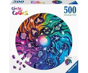 Ravensburger - Puzzle Cerchio dei colori: astrologia - 500 Pezzi