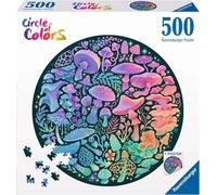 Ravensburger RVB00822 Puzzle da 500 Pezzi - Circle of Colors: Funghi