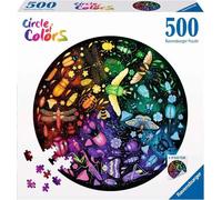 Ravensburger - Puzzle Cerchio di colori: insetti - 500 Pezzi
