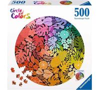 Ravensburger - Puzzle Cerchio di colori: tropicale - 500 Pezzi