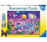 Ravensburger - Puzzle, Città Cosmica, 200 Pezzi XXL, Puzzle per Bambini, Età Consigliata 8+, 13291 1