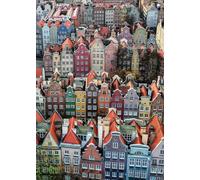 Ravensburger 12000520 - Danzing, Polonia - puzzle 1000 pezzi - puzzle adulti e ragazzi da 14 anni, puzzle adulti citta Danzig