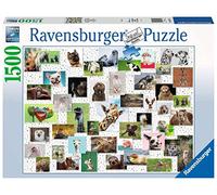 RAVENSBURGER 167111 COLLAGE DI ANIMALI DIVERTENTI PUZZLE 1500 PEZZI