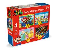 Ravensburger Puzzle Con 4 Forme Di Super Mario