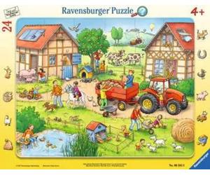 Ravensburger Puzzle con Cornice - La Mia Piccola Fattoria, 24 Pezzi - 1 pz.