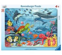 Ravensburger Puzzle con Cornice - Nelle Profondità del Mare, 30 pezzi - 1 pz.