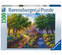 Ravensburger RVB17109 Puzzle da 1500 Pezzi - Cottage lungo il fiume