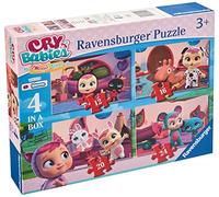 Ravensburger - Puzzle 4v1 Cry Babies Magic Tears - 1-39 Pezzi