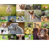 Puzzle Collage Cuccioli 200 Pezzi