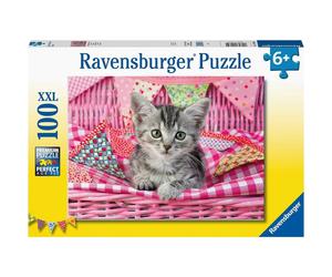 ravensburger Puzzle Cute kätzchen xxl 100 pezzi 1 St