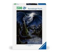 Ravensburger - Puzzle da 1500 pezzi - Il drago blu - Adulti e bambini dai 14 anni - Puzzle di alta qualità 80x60 cm -12000731