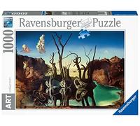 Ravensburger - Puzzle Dalì Swans Reflecting Elephants, 1000 Pezzi, Puzzle Arte per Adulti e Ragazzi, Quadri Famosi da Esporre, Idea Regalo per Lei o Lui, 70x50 cm