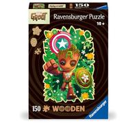Ravensburger - Puzzle di lengo: Groot, Puzzle 150 Pezzi, Puzzle Adulti, Puzzle Bambini 10 Anni