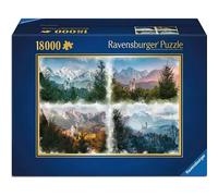 Ravensburger Puzzle Di Natale Nella Foresta 100 Pezzi