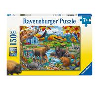 Ravensburger Wildlife Gathering - Puzzle XXL da 150 pezzi, per bambini dai 7 anni in su