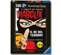 Ravensburger - Puzzle Diabolik "Il Re del Terrore" 500 pz 36x49 cm