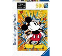 Ravensburger - Puzzle Disney Mickey Mouse, Puzzle per Adulti e Ragazzi, 500 Pezzi, Idea Regalo per Lei o Lui, Gioco da Tavola, 36x49 cm, Esclusiva Amazon