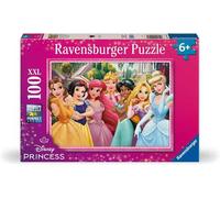 Ravensburger - Puzzle Disney Princess, Puzzle 100 pezzi XXL, Puzzle Bambini 6 Anni, 49x36cm