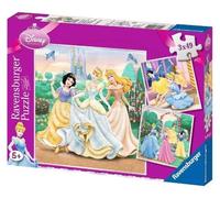 Ravensburger Puzzle Disney principesse: Sogni 3x49 pezzi