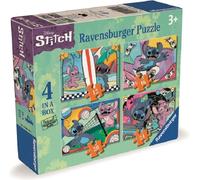 Ravensburger Puzzle Disney: Stitch attività divertenti 4 in 1
