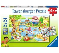 Ravensburger puzzle Divertimento allo stagno 2×24 pezzi