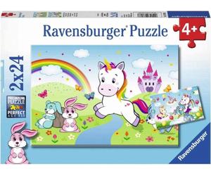 Ravensburger Puzzle - Dolce Mondo Fantasy, 2x24 pezzi - 1 pz.