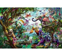 Ravensburger - Puzzle Drago Tropicale per Adulti e Ragazzi, 4000 Pezzi, Idea Reg