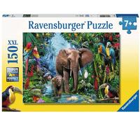 Ravensburger Puzzle - Elefanti della Giungla, 150 Pezzi XXL - 1 pz.