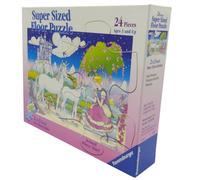 Ravensburger Puzzle Fiabe Principessa Fairy Princess 24 Parti Bambini 90 X 60 CM