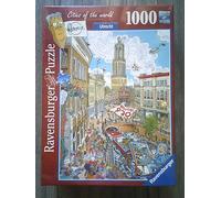 Ravensburger Puzzle Fleroux Utrecht - puzzle - 1000 pezzi,multi colori