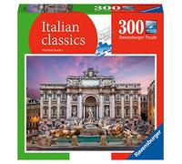 Ravensburger - Puzzle Fontana di Trevi, Collezione Italian Classics, 300 Pezzi, Idea regalo, per Lei o Lui, Puzzle Adulti