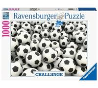 Ravensburger - Puzzle Sfida: palloni da calcio - 1000 Pezzi